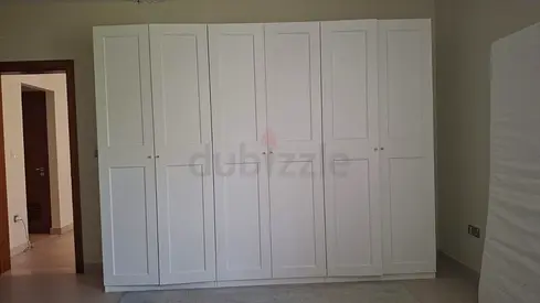 IKEA Large White 6-Door Wardrobe / Armoire - Good Condition