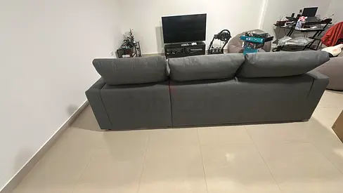Ikea Eskelstuna L shape sofa bed Dark gray Excellent Condition