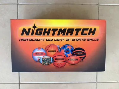 NIGHTMATCH Light up LED soccer ball