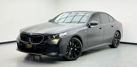 2025 BMW 530i M Sport, BMW Warranty+Service Contract+Full Service History, Full PPF, GCC