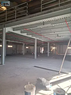 For annual rent in Ajman, commercial warehouse in Al Jurf 3, a strategic location suitable for large
