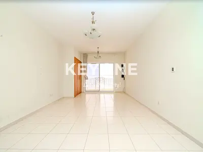 Spacious Studio with Balcony | Ready to Move In | Unfurnished | JVC Area