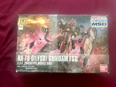 Bandai HG 1/144 RX-78-01 FSD Gundam FSD (The Origin) - Sealed Model Kit