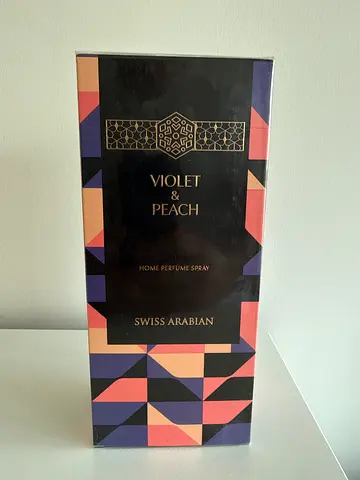 300ml Swiss Arabian Violet  Peach Home Perfume Spray - New in Box