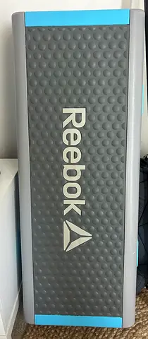 Reebok step and Gym weights and Lock rod