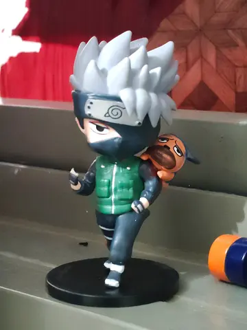 Kakashi Hatake Naruto Collectible Figure (with Pakkun) - Small Statue