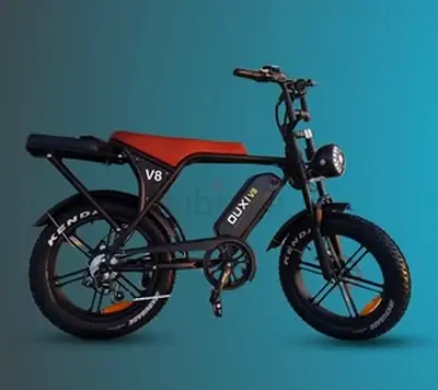OUXI V8 Fat Tire Electric Bike 48V 15Ah 1000W with Removable Battery moped model 2025 used