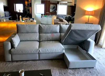 Luxury brand new condition esklstuna lshape sofa bed