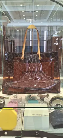 Louis Vuitton Transparent Monogram Cabas Ambre MM Tote Bag