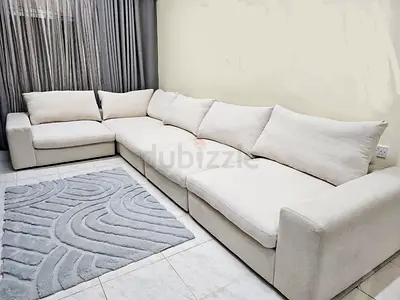 Filling Feather Sectional UK sofa set. Clean. Excellent condition.