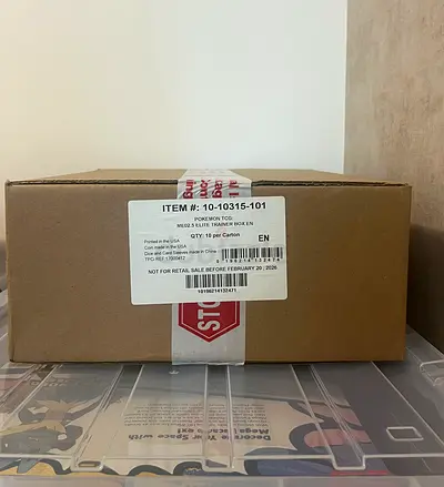 Pokemon Ascended Heroes ETB Sealed Case
