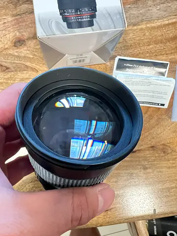 Brand new Samyang rokinon 85mm f/1.4 manual focus