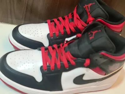 Nike Air Jordan 1 Mid - Gym Red Panda, unwanted gift,fit for 44 or 44.5