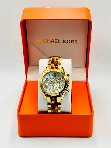 Michael Kors Gold Tone Womens Watch with Box