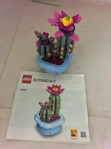 LEGO Botanicals 19509 Flower Cactus Set with Manual - Used