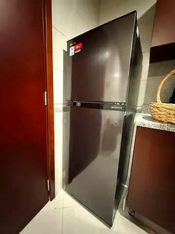330L Toshiba double door refrigerator in good condition for sale