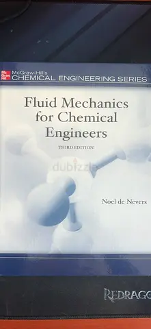 Fluid mechanics for chemical engineers book for sale