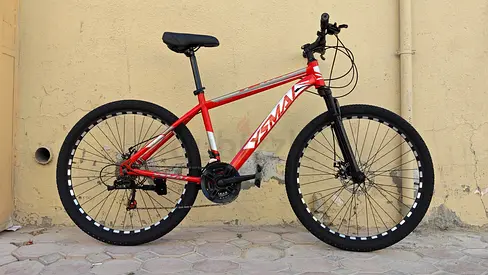 Mountain bicycle refurbished working condition side 26 adults free delivery 299 dh only