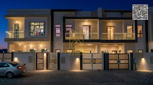 🏡 تاون هاوس للبيع في الحليو 2 – عجمان | 🛏️ 5 غرف ماستر + روف | 🧾 شامل رسوم التسجيل | 💰 مقدم 10% | تمويل عقاري
