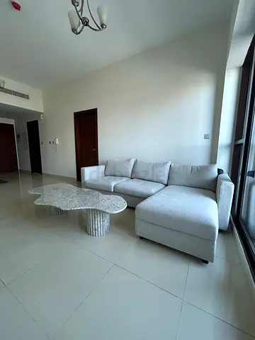 Ikea L-shaped sofa bed with storage