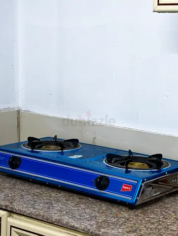 Gas cylinder with stove