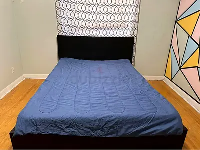 IKEA Bed and mattres /queen size