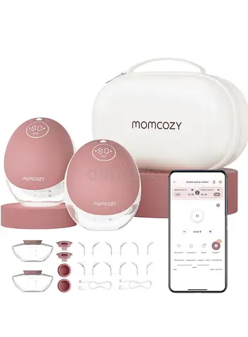 Momcozy Double Electric Breast Pump with Carry Case (New)