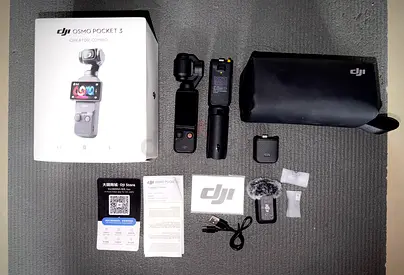 DJI Osmo Pocket 3 Creator Combo with Accessories - Good Condition