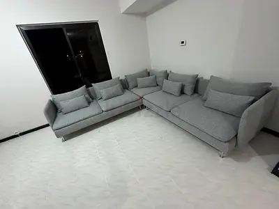 Ikea Sodhremn Corner Sofa Gray Excellent Condition