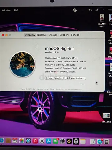 Used 13-inch MacBook Air (Silver)