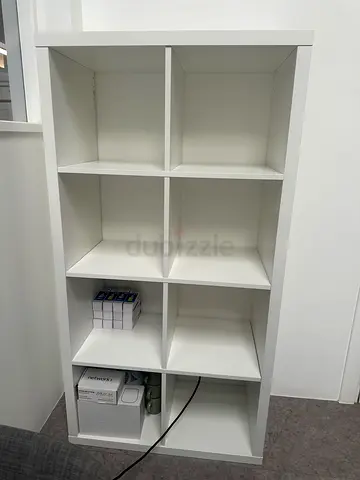 IKEA KALLAX White Storage Shelf – Excellent Condition