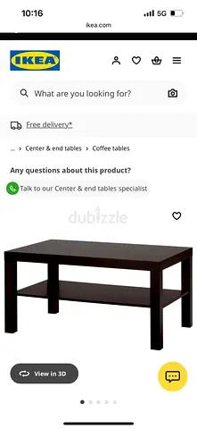 Ikea Coffee Table