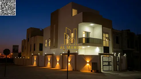 🏡 Brand New Villa for Sale in Ajman | 🛏️ Master Bedrooms | Super Deluxe Finishing | 💰 Including Registration Fees | 10% Down Payment