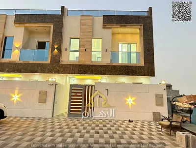 بالكهرباء والمياة| تملك فيلا فاخرة بالياسمين عجمان | 5 غرف ماستر G+2|لقطة بسعر تنافسي
