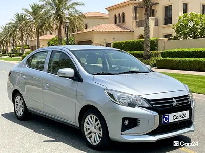 AED 347/m | 0 DP | Free 3 Months Warranty | Service History | 30D Return | MITSUBISHI ATTRAGE 2022