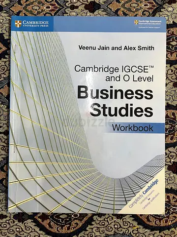 Cambridge IGCSE and O Level Business Studies Workbook by Veenu Jain  Alex Smith