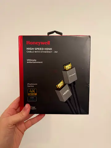 Honeywell High Speed HDMI Cable 3m (4K, Ethernet) - New in Box