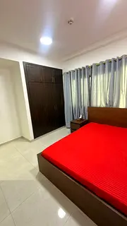 Furnished Master Bedroom with Attached Washroom