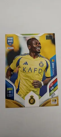 Single Football Trading Card — Player Sticker/Card (used)
