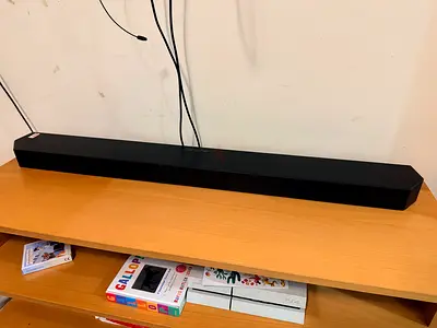 Samsung Q800C 5.1.2ch soundbar - slim black soundbar with subwoofer in flawless condition