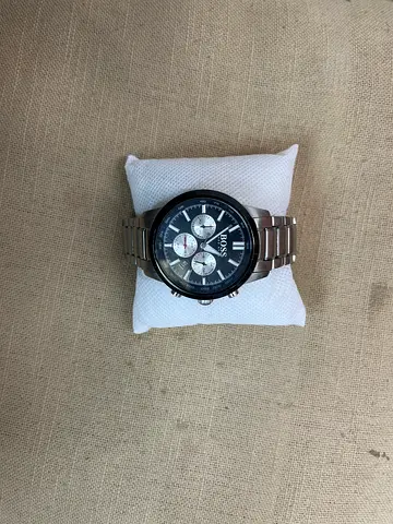 Hugo Boss Mens Stainless Steel Chronograph Watch