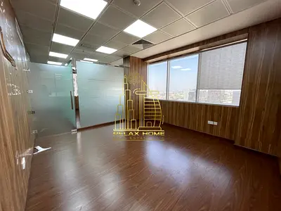 DEWA & Chiller Included | Partitioned Office | SZR View