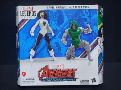 marvel legends Captain marvel Vs Doctor Doom Set