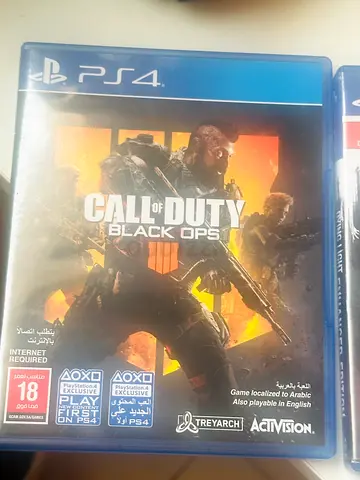 Call of Duty: Black Ops 4 (PS4) - Original Disc, dying light, fifa 2023 and Sonic