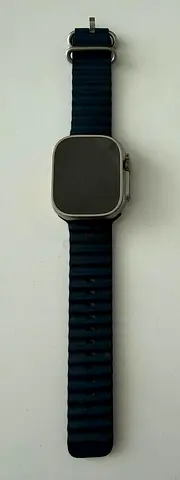 Apple Watch Ultra 2 GPS + Cellular 49mm Smartwatch, Sports Watch with Black Rugged Titanium Case and