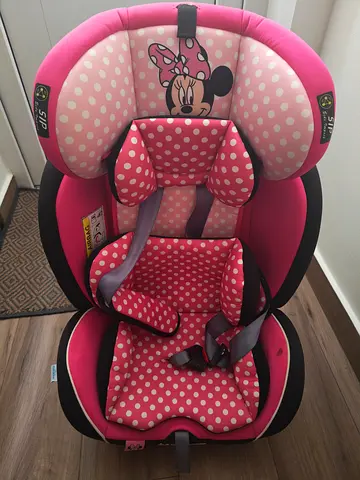 Pink Minnie Mouse Convertible Child Car Seat - Great Condition