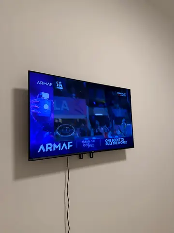 43 TCL Wall Mounted Flat Panel TV - same as new