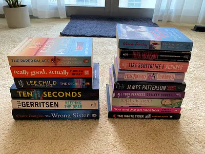Fiction Novels - Good Reading Condition