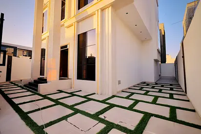 Luxury villa for sale in Al Helio, next to Sheikh Mohammed Bin Zayed Road