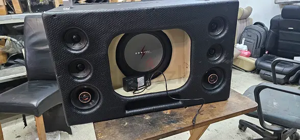 handmade bluetooths peaker portable battery last upto 16hrs